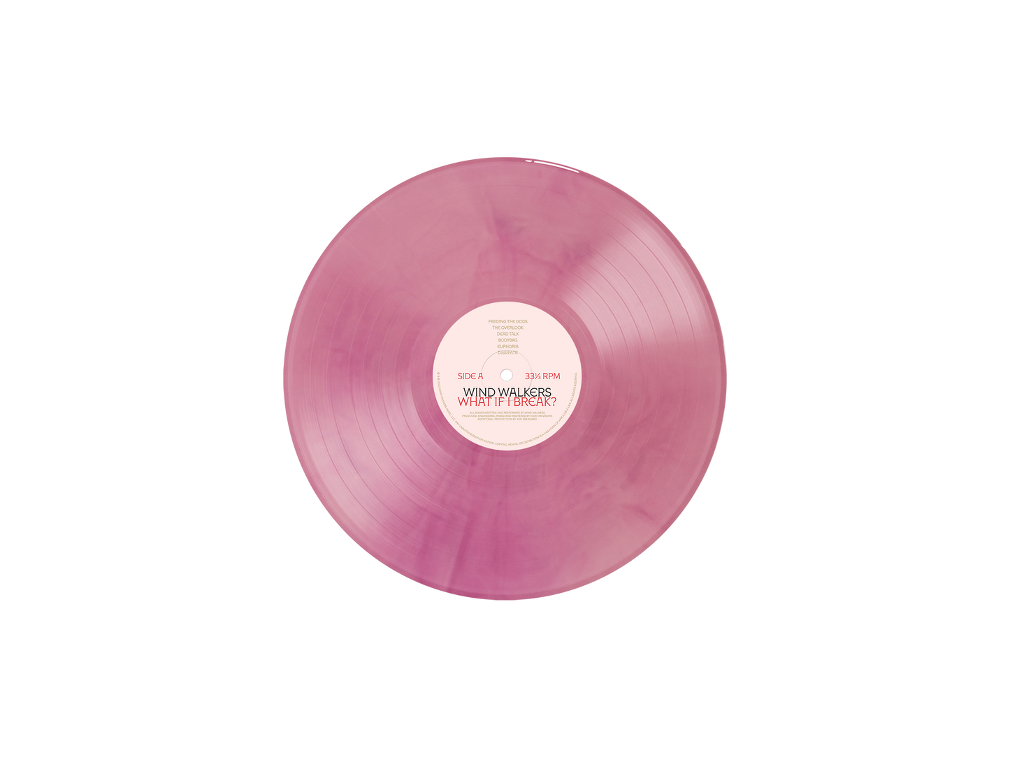 What If I Break? Grape & Pink Galaxy Swirl Vinyl LP